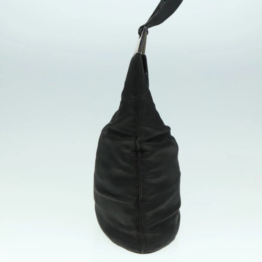 GUCCI Tote Bag Nylon Black Auth ti2101 - Picture 10 of 16